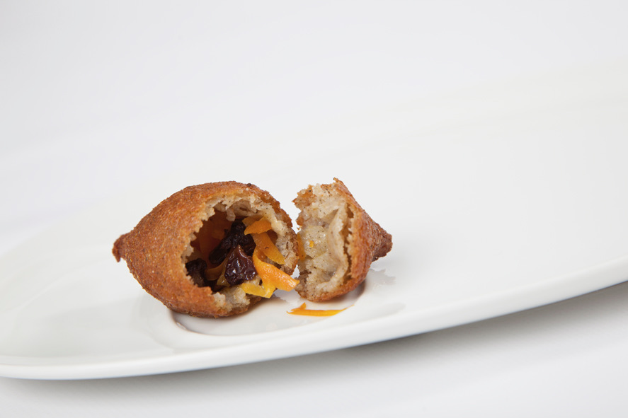Quibbe relleno servido